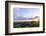 Place and Castle Bernstein at Sundown, Austria, Burgenland, Bernstein-Volker Preusser-Framed Photographic Print