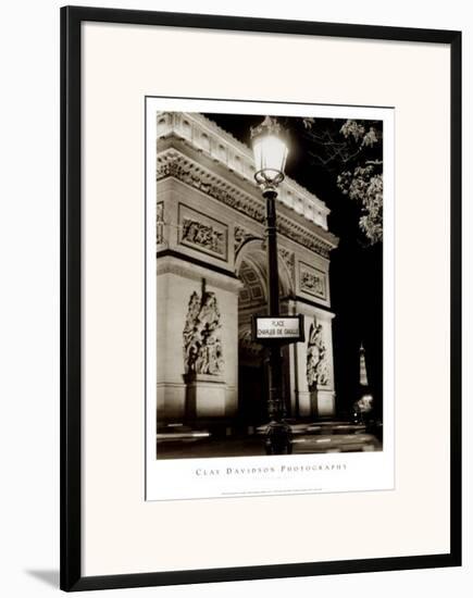 Place Charles de Gaulle-Clay Davidson-Framed Art Print