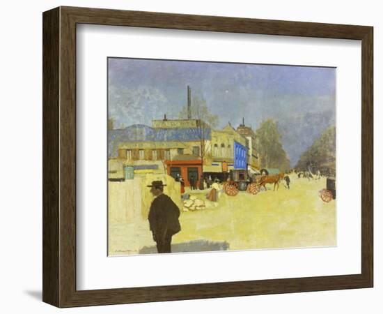 Place Clichy, 1901-Felix Vallotton-Framed Giclee Print