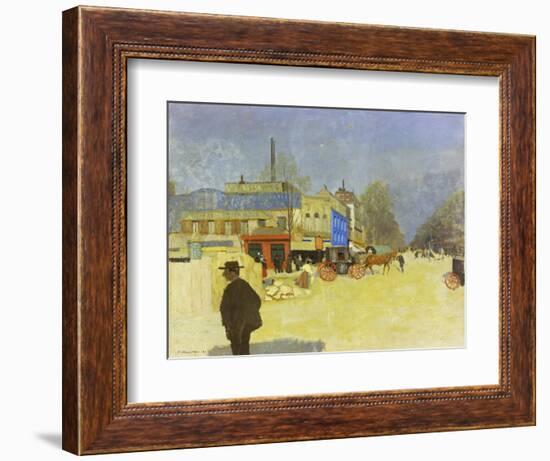 Place Clichy, 1901-Felix Vallotton-Framed Giclee Print