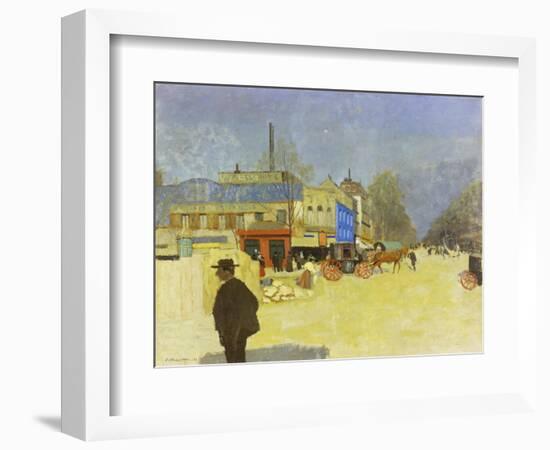 Place Clichy, 1901-Felix Vallotton-Framed Giclee Print