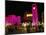 Place d'Etoile at Night, Beirut, Lebanon, Middle East-Alison Wright-Mounted Photographic Print