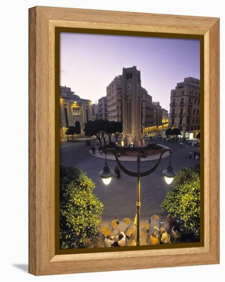 Place d'Etoile, Beirut, Lebanon-Gavin Hellier-Framed Premier Image Canvas