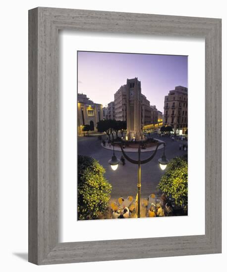 Place d'Etoile, Beirut, Lebanon-Gavin Hellier-Framed Photographic Print