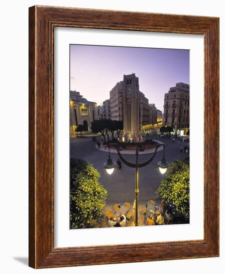 Place d'Etoile, Beirut, Lebanon-Gavin Hellier-Framed Photographic Print