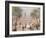 Place De L'Hotel-De-Ville, Paris-Jean Francois Raffaelli-Framed Giclee Print