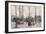 Place De La Bastille, Paris-Eugene Galien-Laloue-Framed Giclee Print