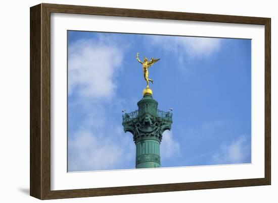 Place de la Bastille-Cora Niele-Framed Giclee Print