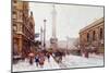 Place De La Bastille-Eugene Galien-Laloue-Mounted Giclee Print