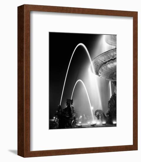 Place de la Concorde 1949-Izis-Framed Art Print