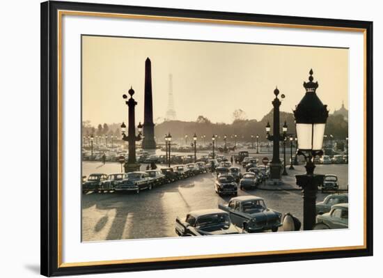 Place de la Concorde, Paris-Peter Cornelius-Framed Giclee Print