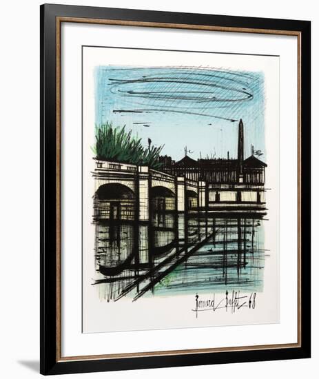 Place de la Concorde-Bernard Buffet-Framed Collectable Print