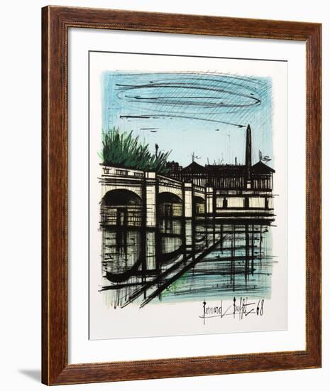 Place de la Concorde-Bernard Buffet-Framed Collectable Print