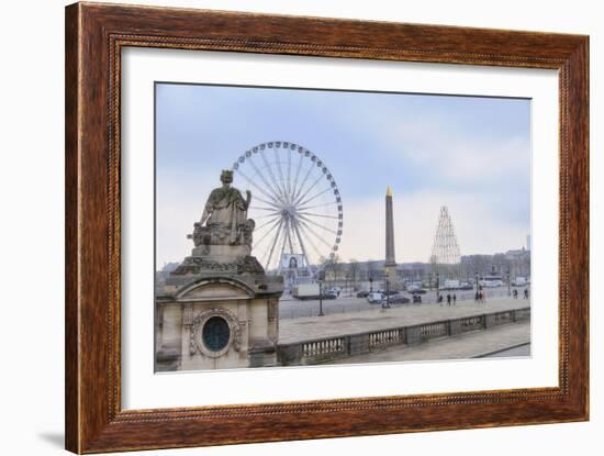 Place de la Concorde-Cora Niele-Framed Giclee Print