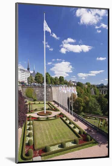 Place De La Constitution, Luxembourg City, Grand Duchy of Luxembourg, Europe-Markus Lange-Mounted Photographic Print