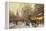 Place de la Republique, Paris-Eugene Galien-Laloue-Framed Premier Image Canvas