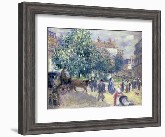 Place de la Trinite, 1875-Pierre-Auguste Renoir-Framed Giclee Print