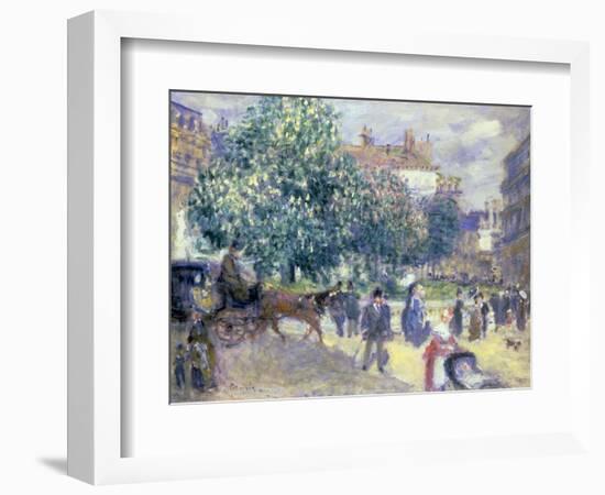 Place de la Trinite, 1875-Pierre-Auguste Renoir-Framed Giclee Print