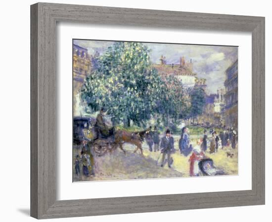 Place de la Trinite, 1875-Pierre-Auguste Renoir-Framed Giclee Print