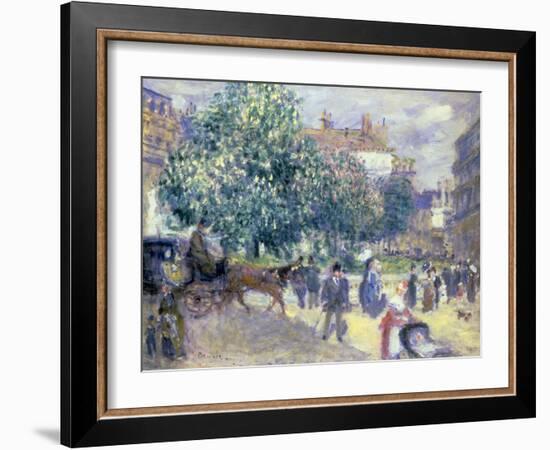 Place de la Trinite, 1875-Pierre-Auguste Renoir-Framed Giclee Print