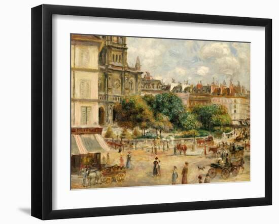 Place De La Trinite, 1893-Pierre-Auguste Renoir-Framed Giclee Print