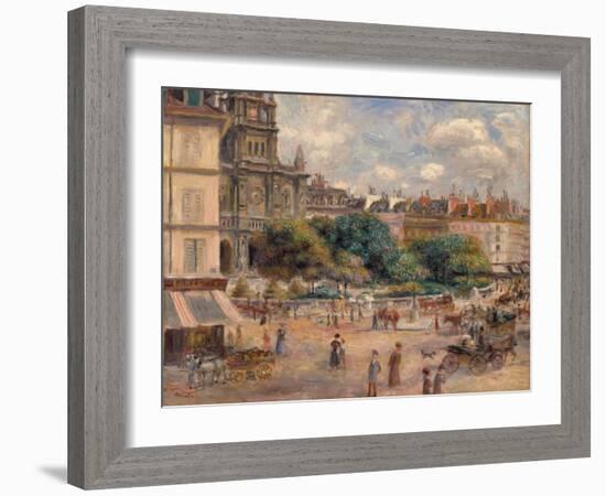 Place De La Trinité, 1893-Pierre-Auguste Renoir-Framed Giclee Print