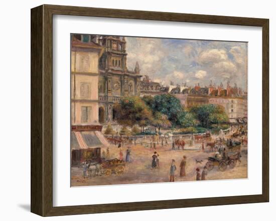 Place De La Trinité, 1893-Pierre-Auguste Renoir-Framed Giclee Print