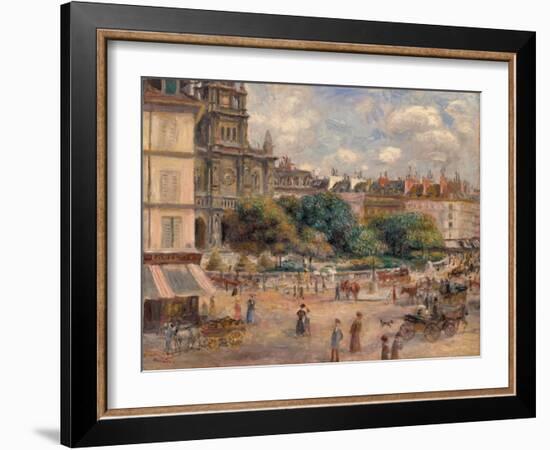 Place De La Trinité, 1893-Pierre-Auguste Renoir-Framed Giclee Print