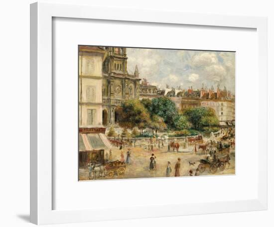 Place De La Trinite-Pierre-Auguste Renoir-Framed Giclee Print