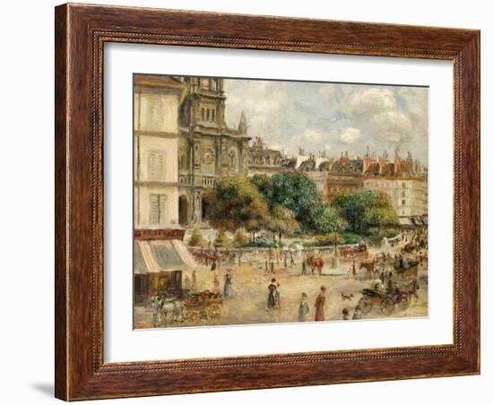 Place De La Trinite-Pierre-Auguste Renoir-Framed Giclee Print