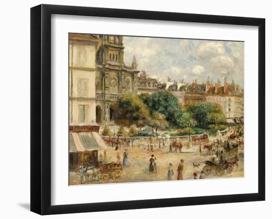 Place De La Trinite-Pierre-Auguste Renoir-Framed Giclee Print