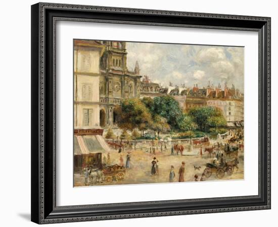 Place De La Trinite-Pierre-Auguste Renoir-Framed Giclee Print