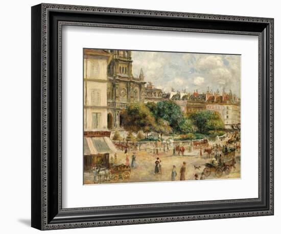 Place De La Trinite-Pierre-Auguste Renoir-Framed Giclee Print