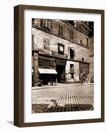 Place de Thorigny-Eugène Atget-Framed Photographic Print