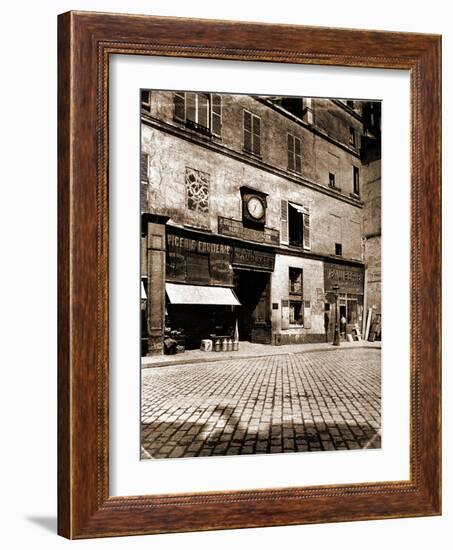 Place de Thorigny-Eugène Atget-Framed Photographic Print