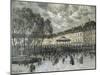 Place De Vosges, Paris, Day of a Concert, Late 19Th/Early 20th Century-Frank Myers Boggs-Mounted Giclee Print