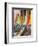 Place Des Ferblatiers, Mountains of Moroccan Spices Souk, Marrakech, Morocco-Walter Bibikow-Framed Photographic Print