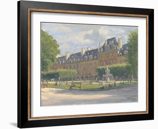 Place Des Voges, 2010-Julian Barrow-Framed Giclee Print