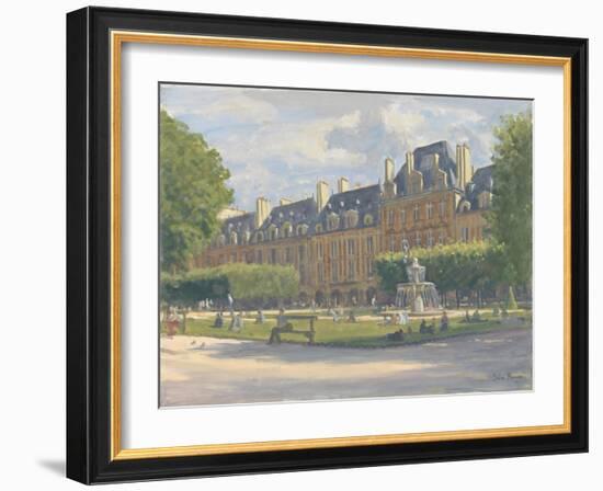 Place Des Voges, 2010-Julian Barrow-Framed Giclee Print