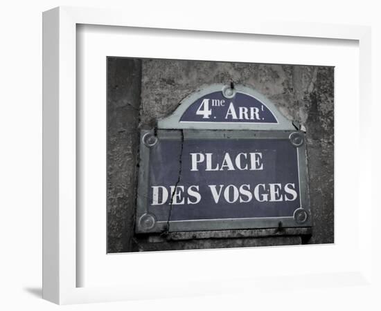 Place Des Vosges, Marais District, Paris, France-Jon Arnold-Framed Photographic Print