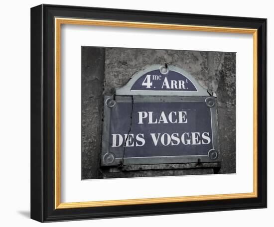 Place Des Vosges, Marais District, Paris, France-Jon Arnold-Framed Photographic Print