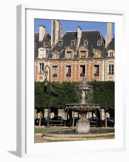 Place Des Vosges, Paris, France-Charles Bowman-Framed Photographic Print