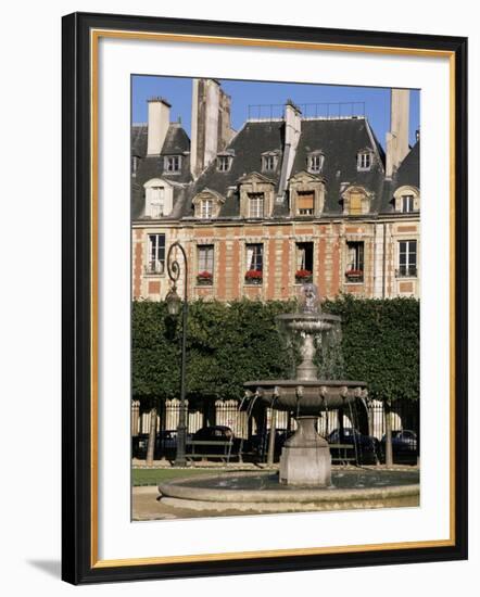 Place Des Vosges, Paris, France-Charles Bowman-Framed Photographic Print