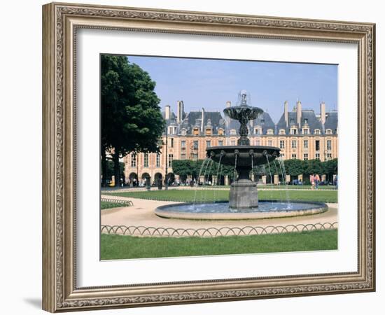 Place Des Vosges, Paris, France-Peter Thompson-Framed Photographic Print