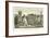 Place Du Chatelet En 1818, D'Apres Un Dessin De Goblain-null-Framed Giclee Print