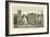 Place Du Chatelet En 1818, D'Apres Un Dessin De Goblain-null-Framed Giclee Print