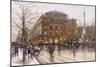 Place Du Chatelet-Eugene Galien-Laloue-Mounted Giclee Print