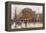 Place Du Chatelet-Eugene Galien-Laloue-Framed Premier Image Canvas