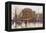 Place Du Chatelet-Eugene Galien-Laloue-Framed Premier Image Canvas