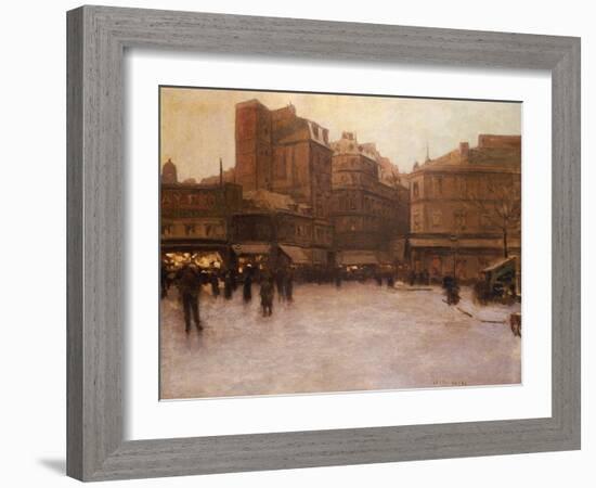 Place Du Delta-Luigi Loir-Framed Giclee Print